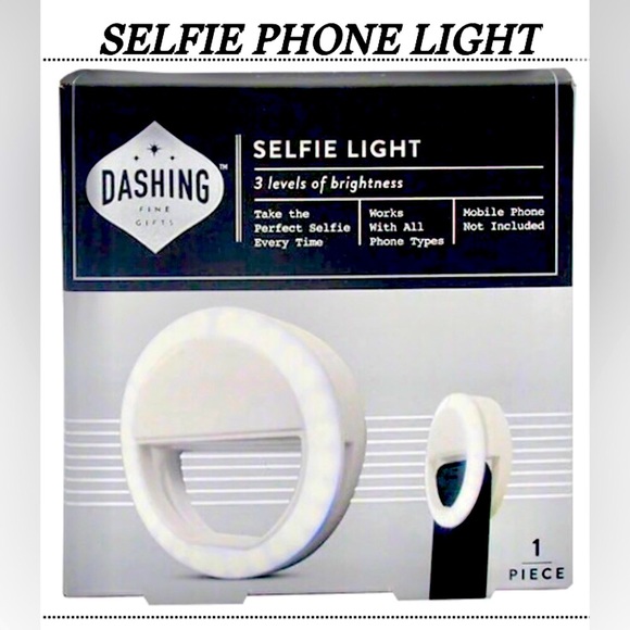 DASH Selfie Cell phone Light size 3.5x 3.5 NIB NWT - Picture 6 of 6
